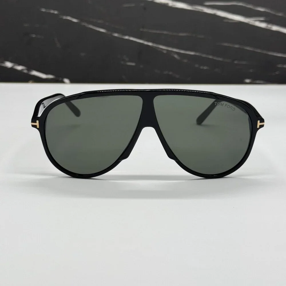 NEW TOM FORD VLADIMIR TF1211 01N BLACK MEN SUNGLASSES FT1211 01N